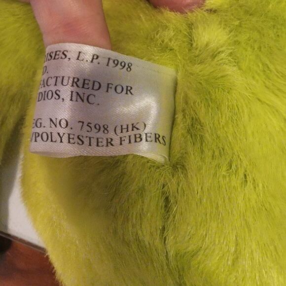 Vintage Dr Seuss‎ Grinch plush 1998 - Picture 6 of 6